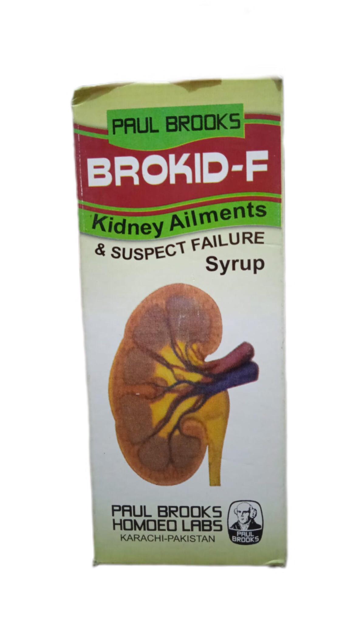 Paul Brooks Brokid F Syp S.free 120ml (kidney Support)